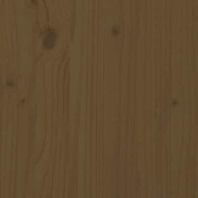 vidaXL aiapink, meepruun, 159,5x48x91,5 cm, männipuit