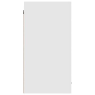 vidaXL seina köögikapp, kõrgläikega valge, 80 x 31 x 60 cm, tehispuit