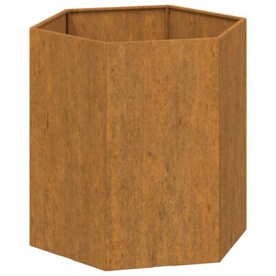 vidaXL taimekast, rooste, 40x40x45 cm, Corten teras