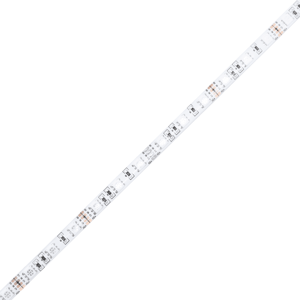 vidaXL LED-voodipeats, helehall, 200x5x118/128 cm, samet