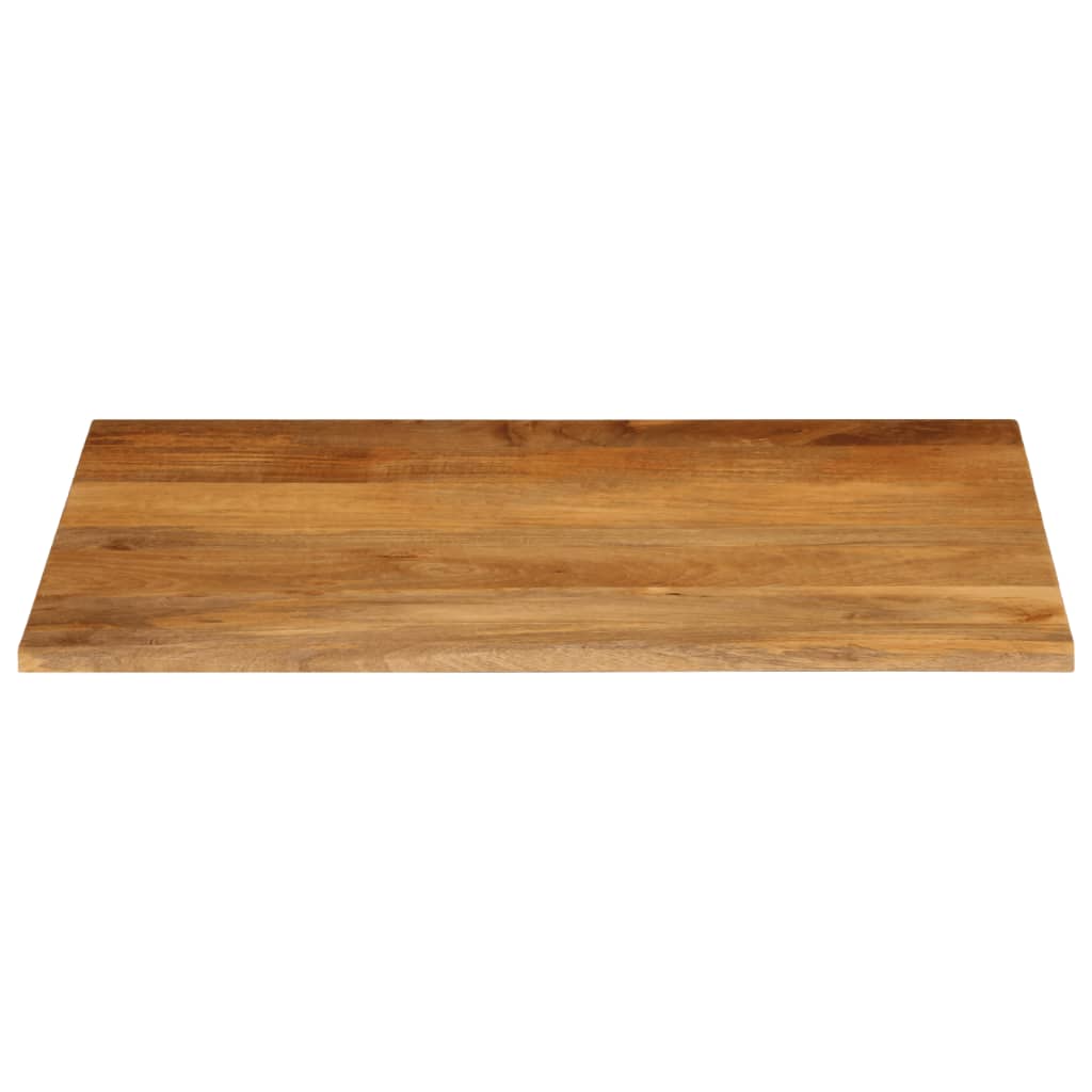 vidaXL lauaplaat, naturaalse servaga, 110 x 80 x 2,5 cm, mangopuit