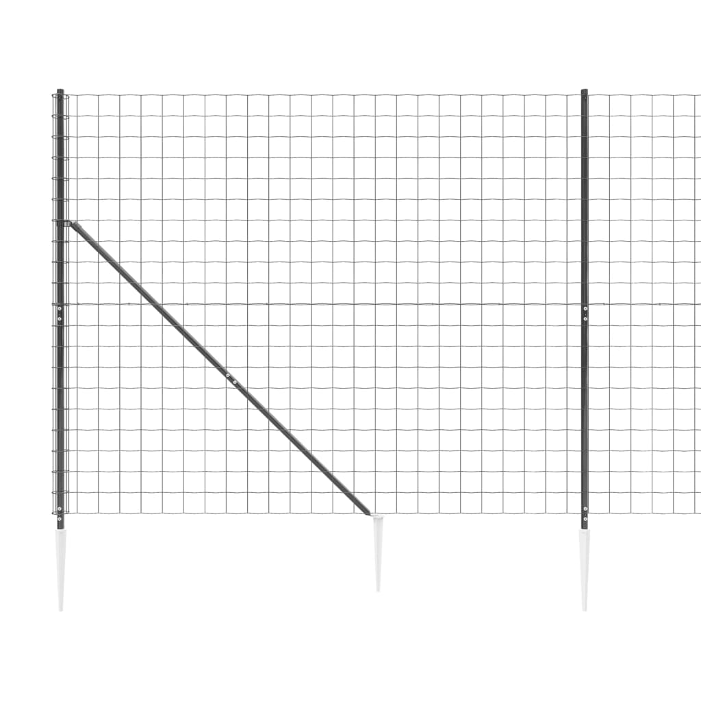 vidaXL traataed vaiadega, antratsiithall, 1,4x10 m