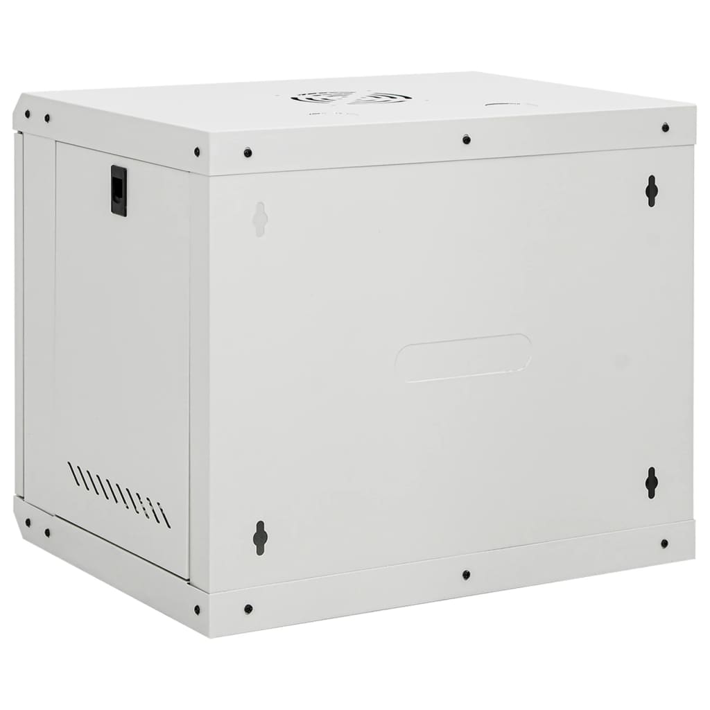 vidaXL 9U seinale paigaldatav serverikapp 19" IP20, 53 x 40 x 45 cm