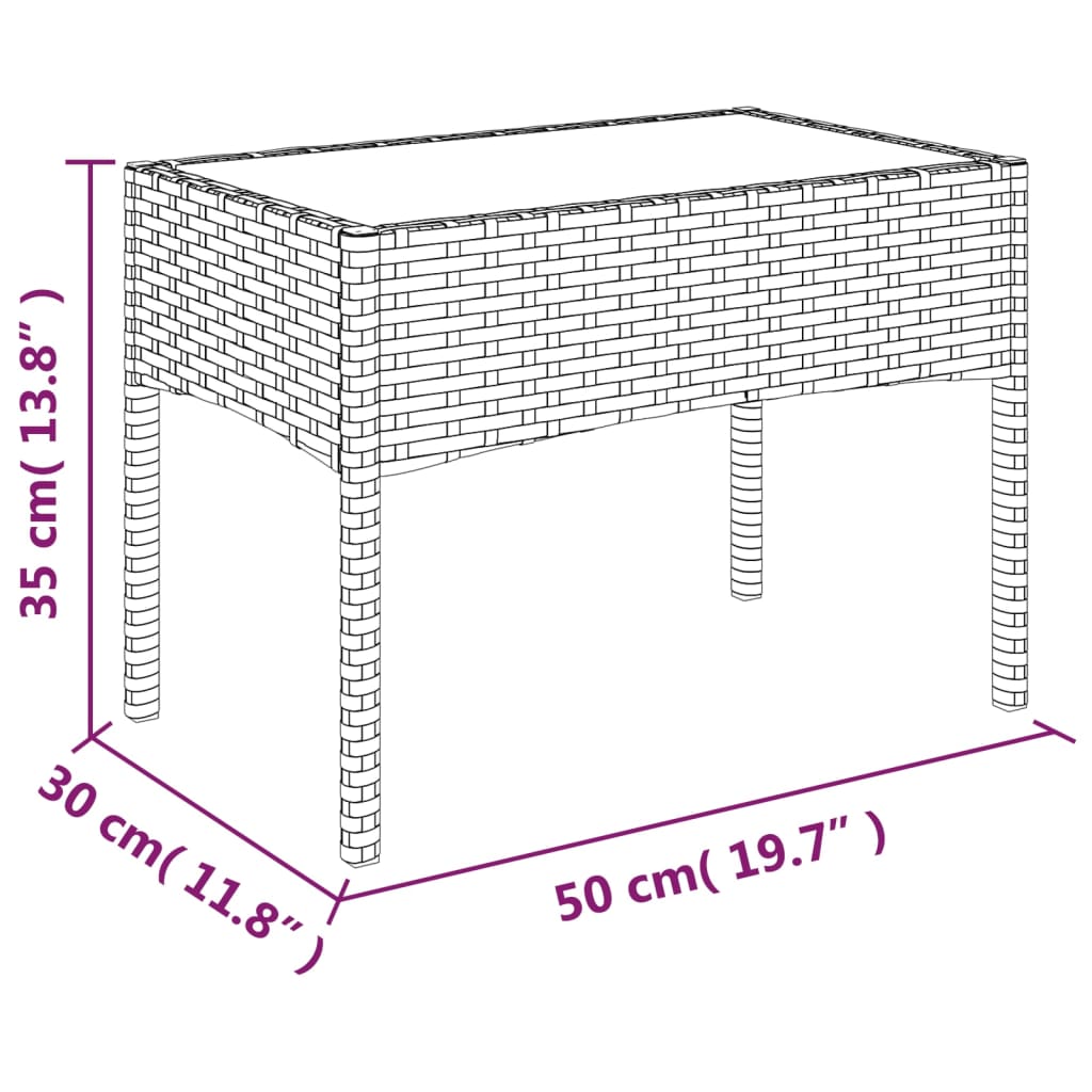 vidaXL 4-osaline aiamööblikomplekt patjadega, hall, polürotang