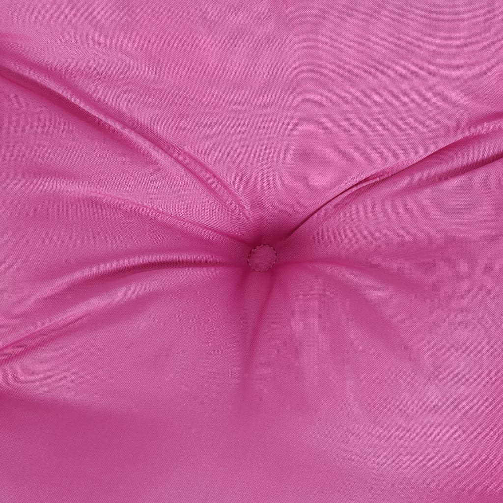 vidaXL euroaluse istmepadi, roosa, 50 x 50 x 12 cm, kangas