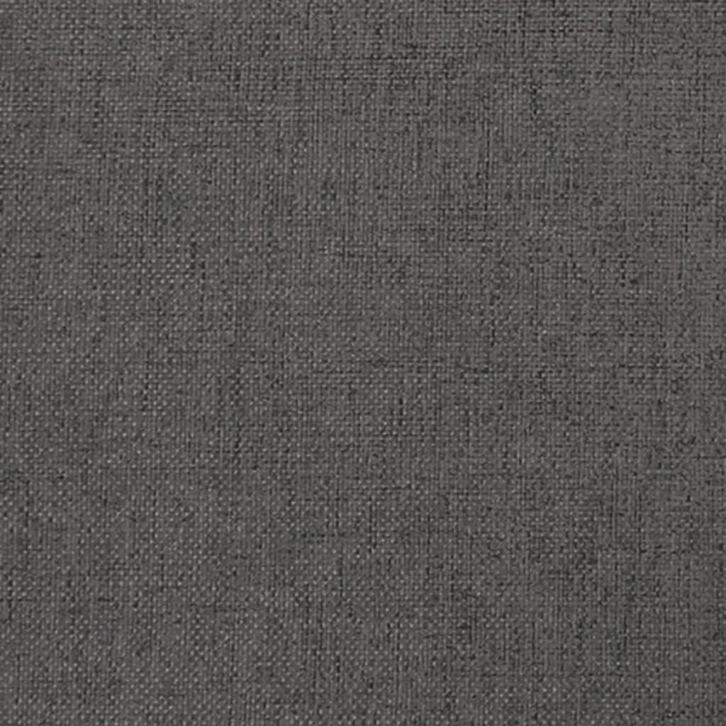 vidaXL jalapink, tumehall, 45 x 29,5 x 35 cm, kangas
