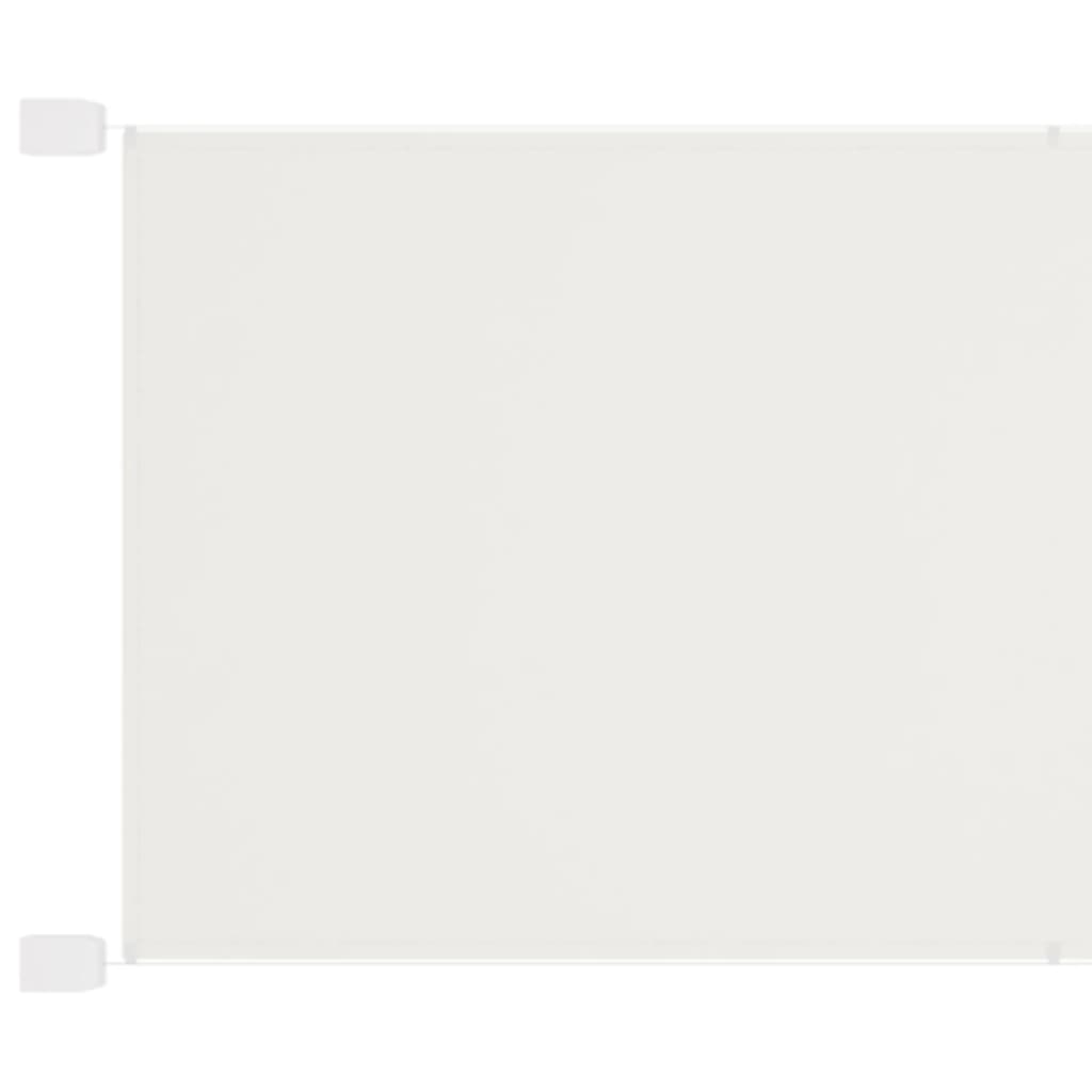vidaXL vertikaalne varikatus valge 180x1200 cm Oxfordi kangas