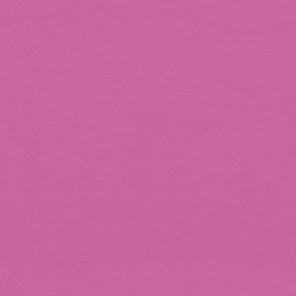 vidaXL euroaluse istmepadi, roosa, 50 x 50 x 12 cm, kangas
