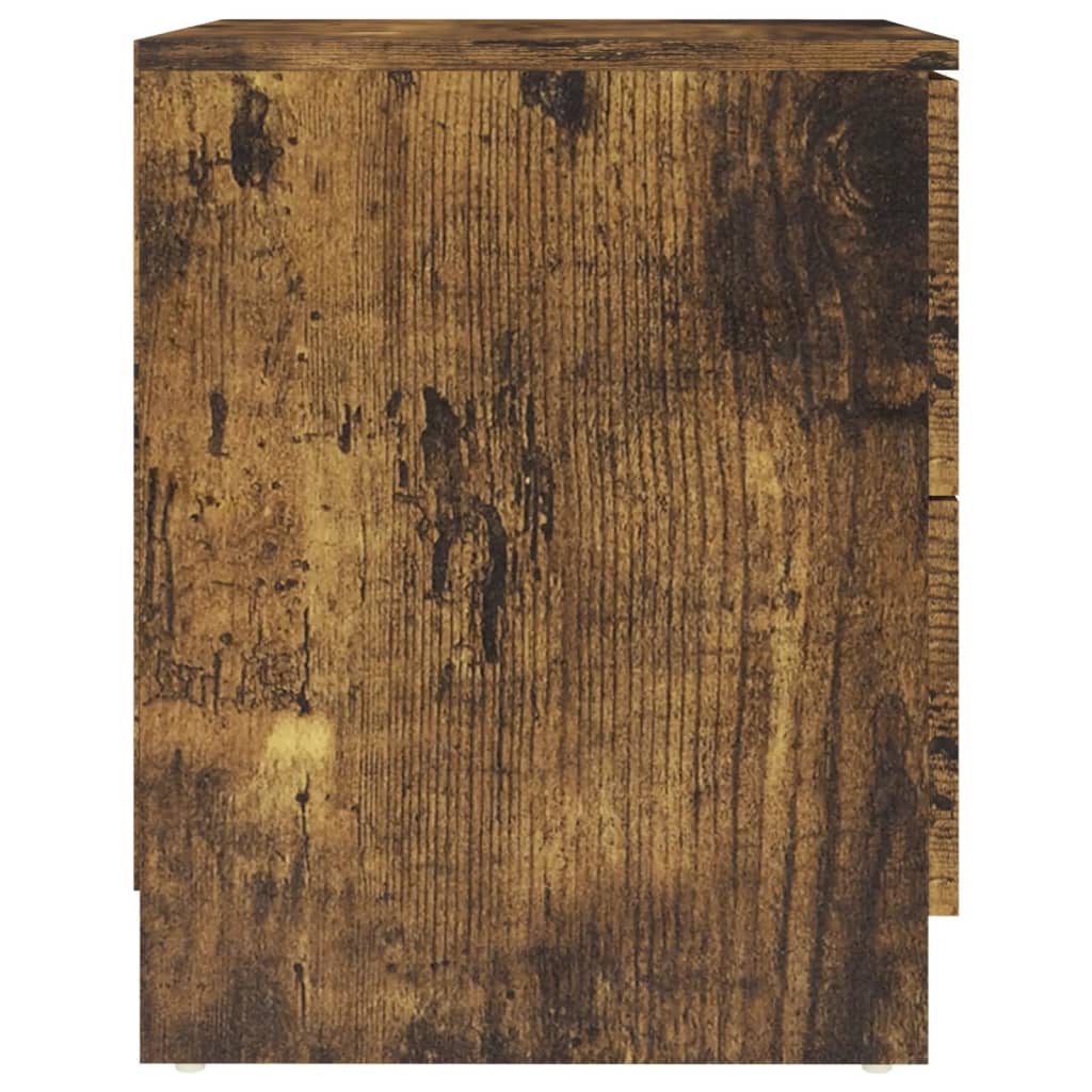 vidaXL öökapp, suitsutatud tamm, 40 x 40 x 50 cm, tehispuit
