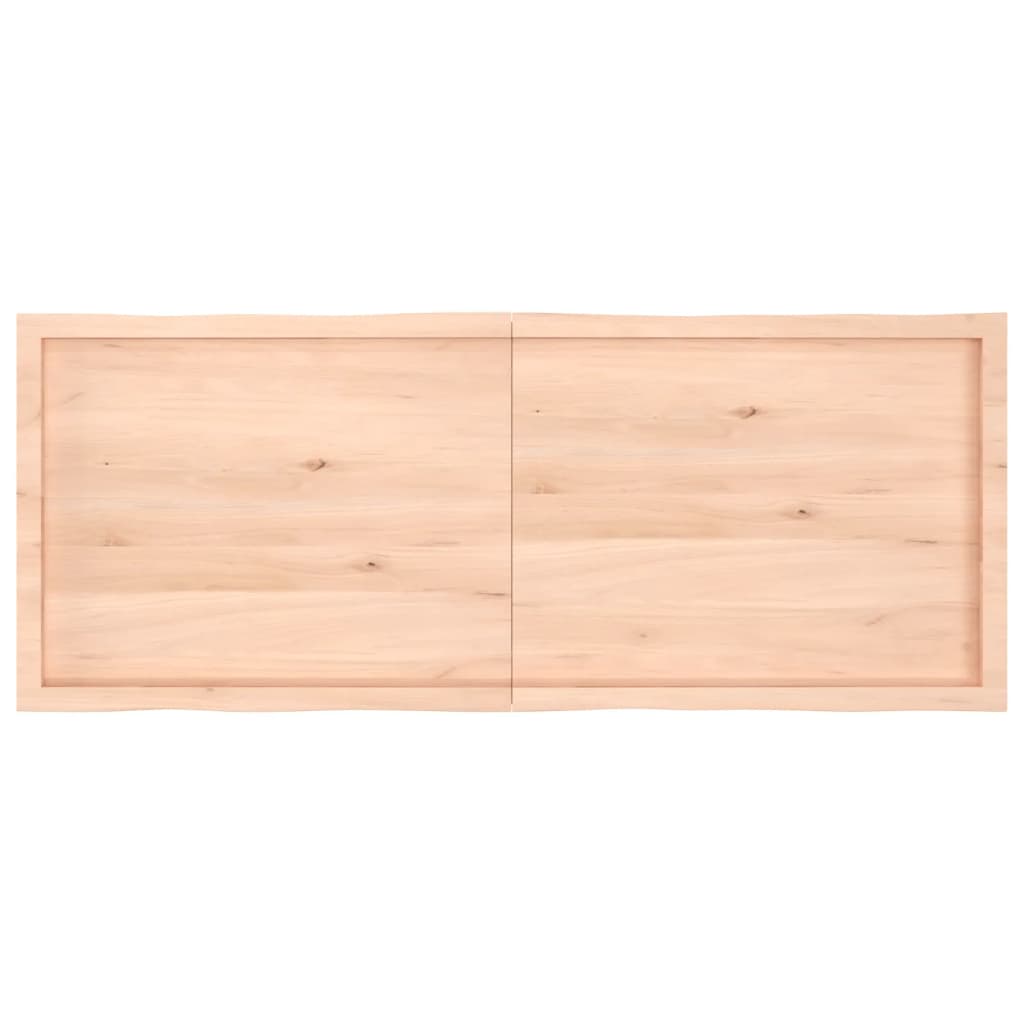 vidaXL lauaplaat, 160 x 60 x (2-6) cm, täispuit, naturaalsed servad