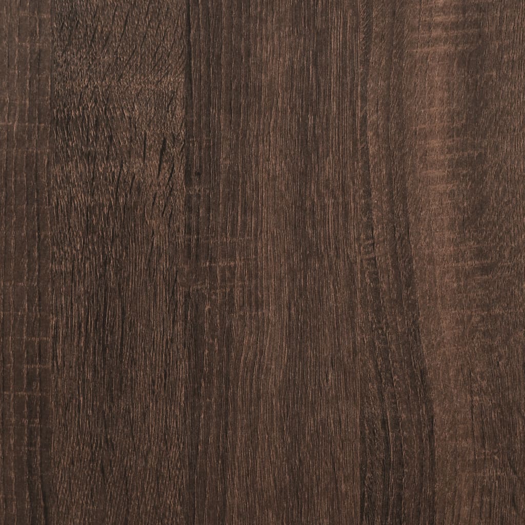 vidaXL puhvetkapp, pruun tamm, 60 x 39 x 80 cm, tehispuit