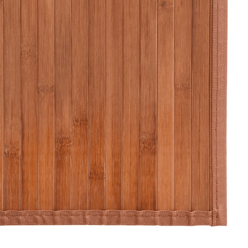 vidaXL vaip, ristkülikukujuline, pruun, 100 x 300 cm, bambus