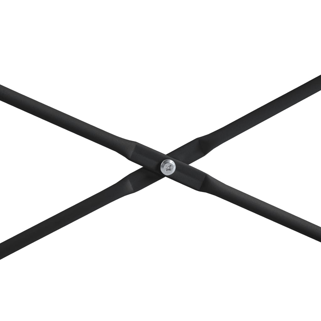 vidaXL arvutilaud, must ja tamm, 110x72x70 cm, tehispuit
