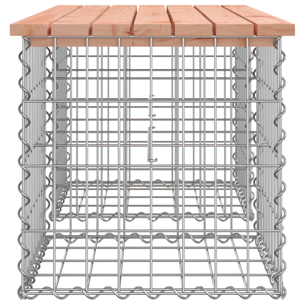 vidaXL gabioonpink, 103 x 44 x 42 cm, ebatsuuga puit