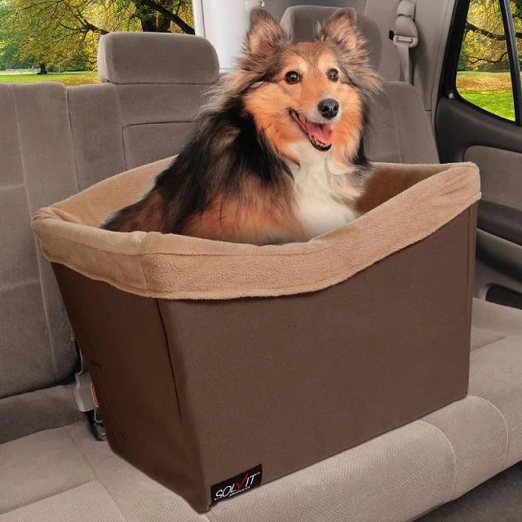 428416 Happy Ride Pet Booster Seat "Tagalong" L Brown