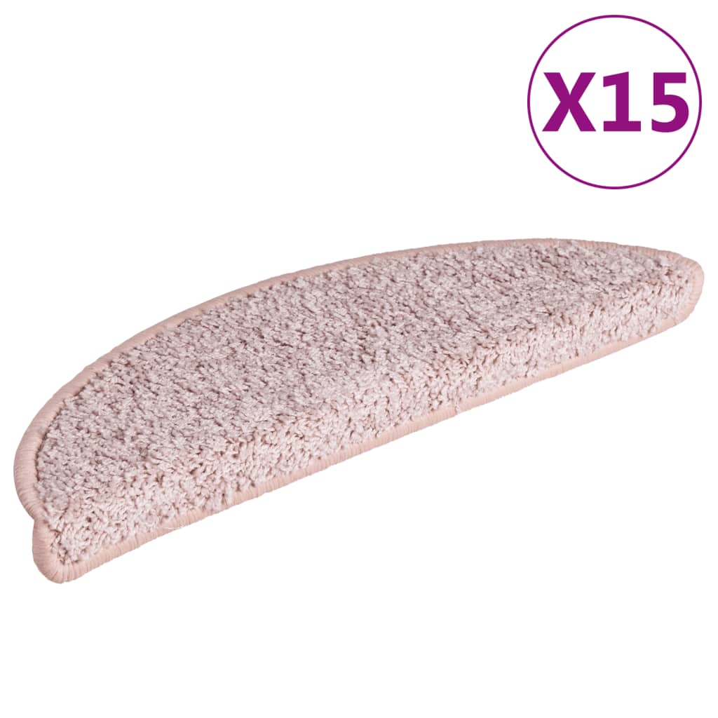 vidaXL trepivaibad 15 tk, roosa, 56 x 17 x 3 cm