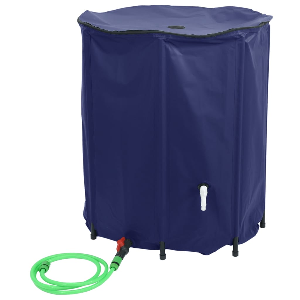 vidaXL kraaniga veepaak, kokkupandav, 1250 l, PVC