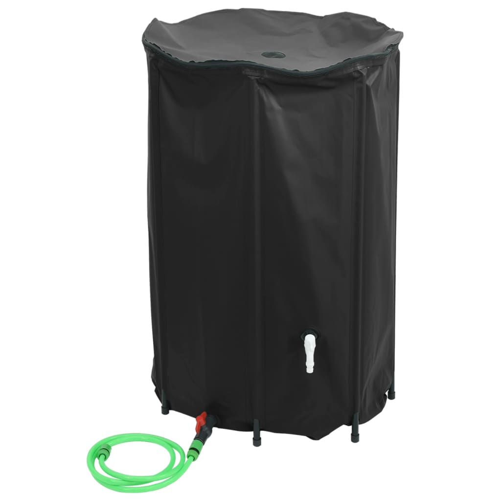 vidaXL kraaniga veepaak, kokkupandav, 1000 l, PVC