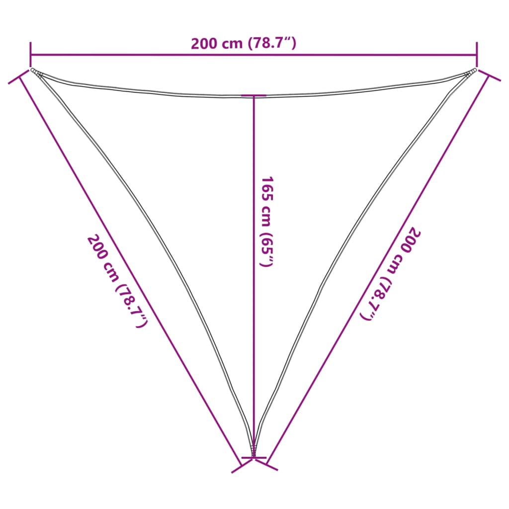 vidaXL päikesevarjupuri valge 2x2x2 m 100% polüester Oxford