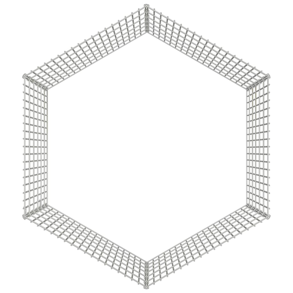 vidaXL loomade aedik 6 paneeli 54x60 cm tsingitud raud