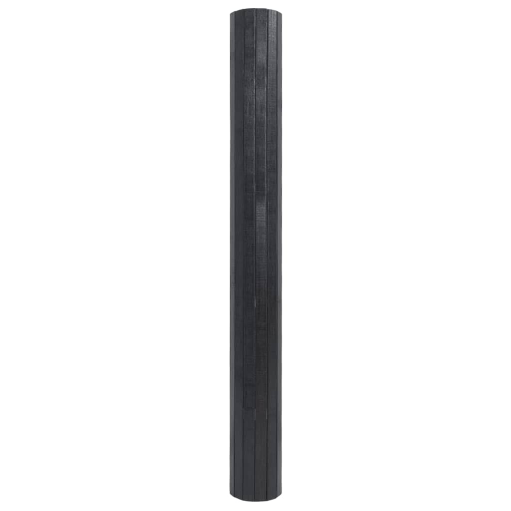 vidaXL vaip, ristkülikukujuline, hall, 100 x 300 cm, bambus