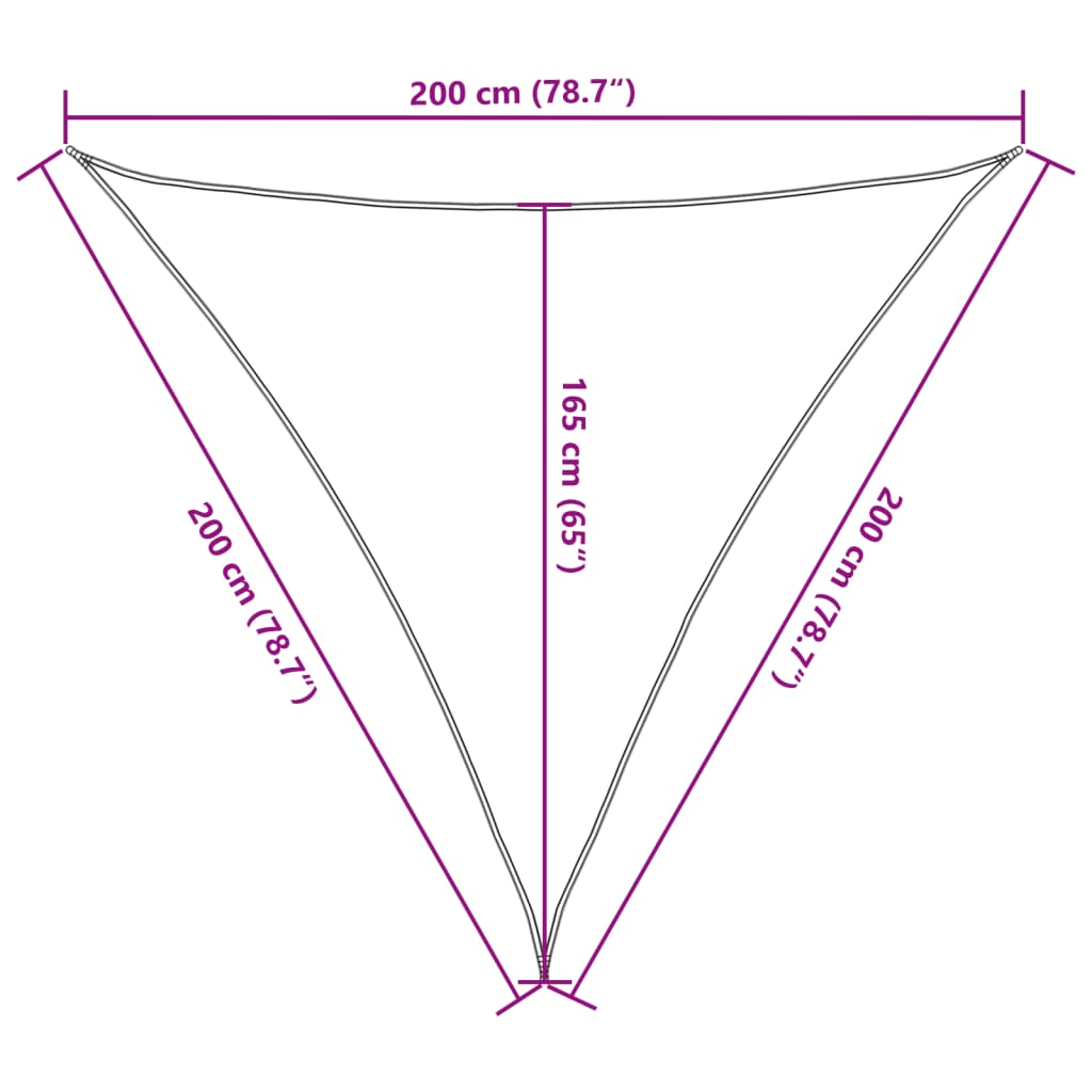 vidaXL päikesevarjupuri antratsiit 2x2x2 m 100% polüester Oxford