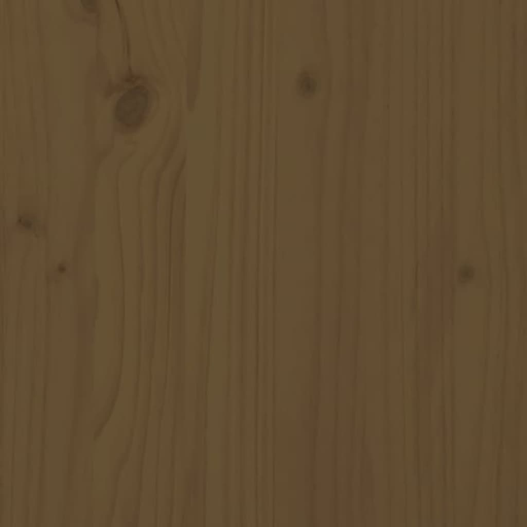 vidaXL aiapink, meepruun, 159,5x48x91,5 cm, männipuit
