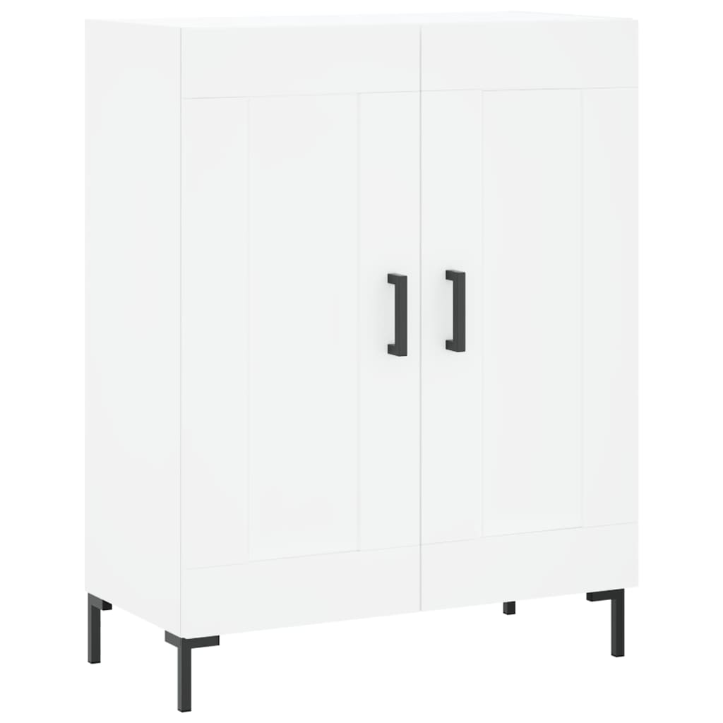 vidaXL kõrge kapp, valge, 69,5 x 34 x 180 cm, tehispuit